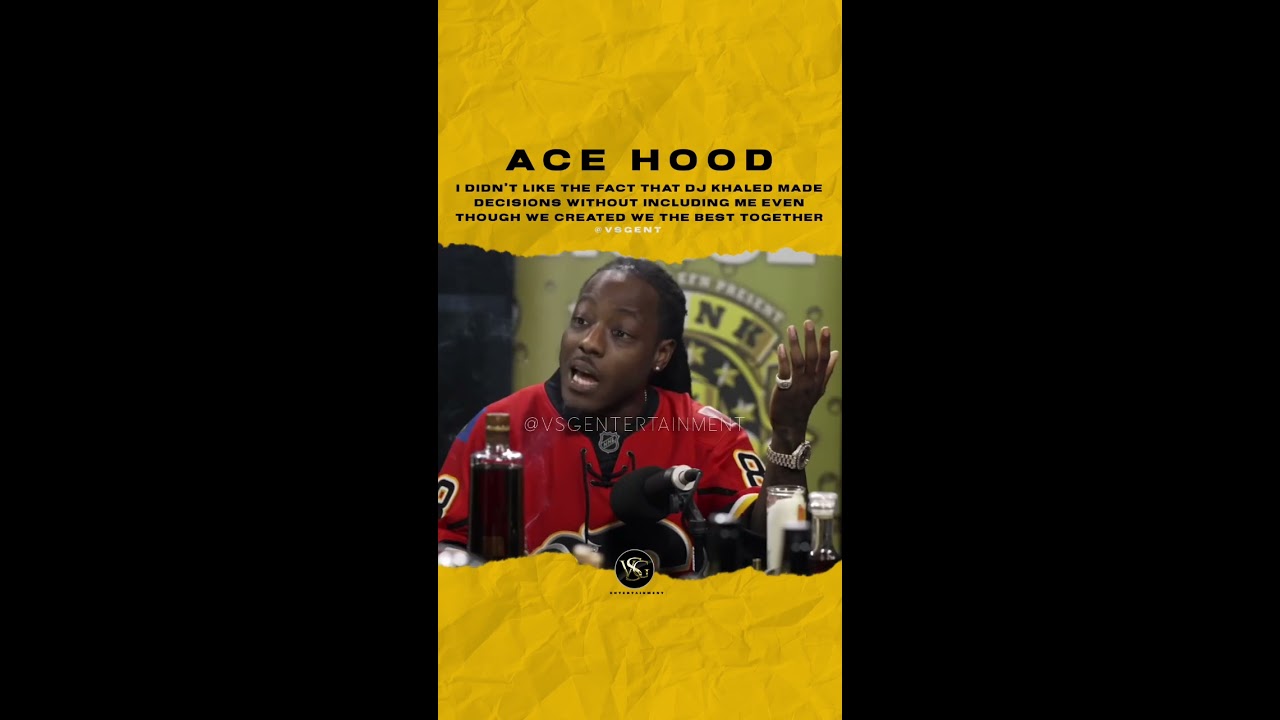  Acehood We Created Wethebest Together Djkhaled Owed Me An Explanation DrinkChamps