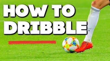 How To DRIBBLE A SOCCER BALL for Beginners | u8 soccer training