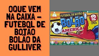 Jogo de Futebol de Botão - Bolão - 12 Times - Gulliver