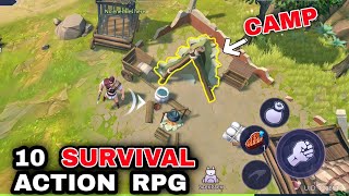 Top 10 SURVIVAL Games for Android iOS | Survival Games Like Frostborn Survival Action RPG Mobile screenshot 5