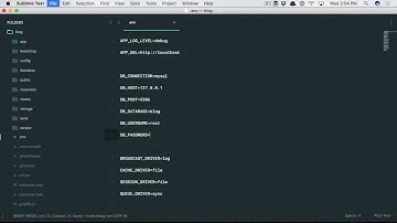 Laravel 5 4  Database Setup and Sequel Pro