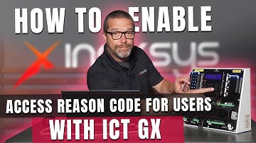 How to enable access reason code for users with ICT Protege GX