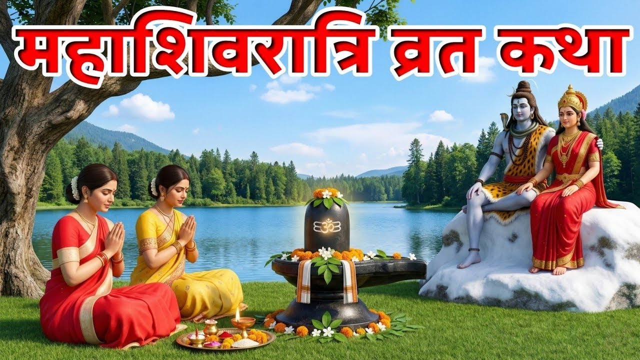महाशिवरात्रि महा व्रत कथा एक बार जरूर सुने #mahashivratri2026 #mahadev 
