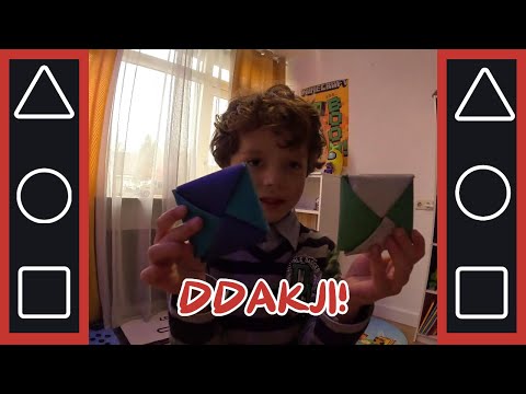 Ddakji gemaakt en spelen! Squid game spel