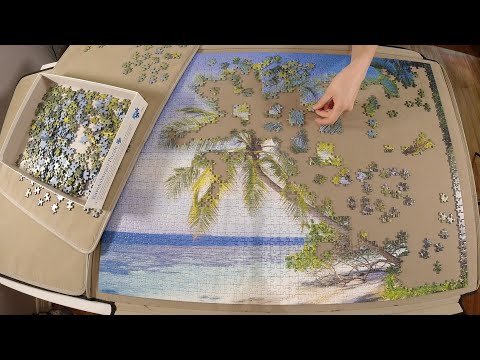 1500pc Puzzle Timelapse - Ravensburger Maldives 1500피스 몰디브 직소퍼즐 타임랩스