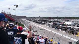 Restart from the Stands at Darlington NASCAR Goodyear 400