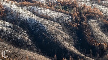 How deadly mudslides form after California wildfires