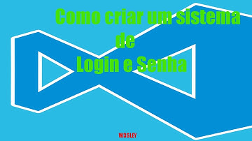 Como fazer um sistema de login e senha sem banco de dados - Visual Basic