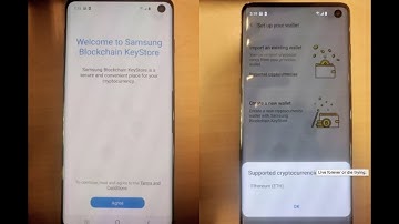Samsung Galaxy S10 Comes With Cryptocurrency Wallet!