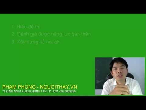 Chiến lược ôn thi THPT quốc gia năm 2015