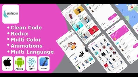 Fashion - eCommerce Shop | Shopping React Native iOS/Android App