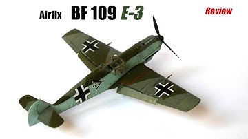 Airfix 1/72 Messerschmitt Bf109E-3 Quick Review - Model Plane