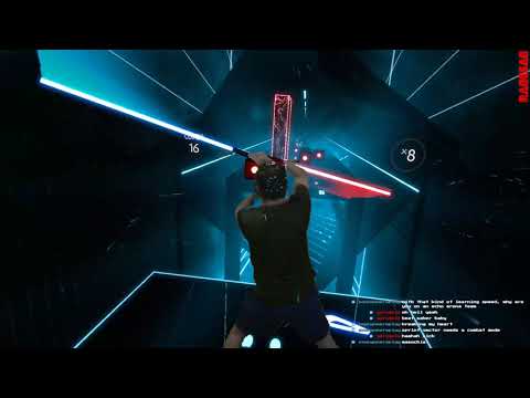 Beat Saber - Beat Saber (title track) - Expert - Darth Maul style - COMPLETED - Beat the bombs