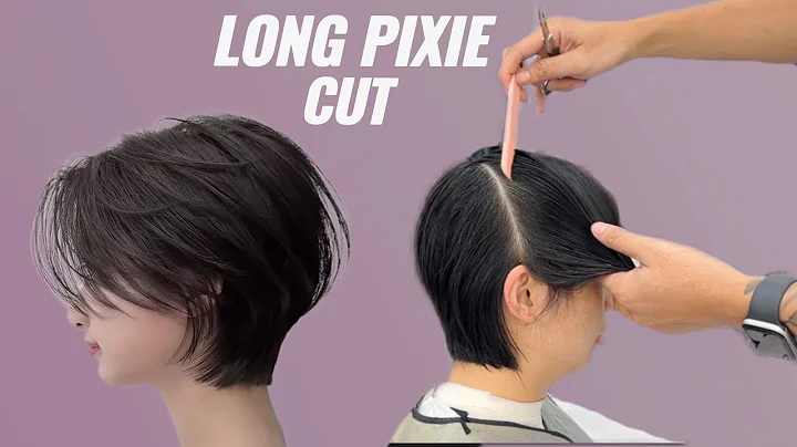 How to Cut a Perfect Long Pixie | Professional Long Pixie Haircut Tutorial (Step-by-Step) | Hair Cut