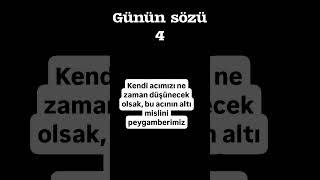 Günün Sözü 4