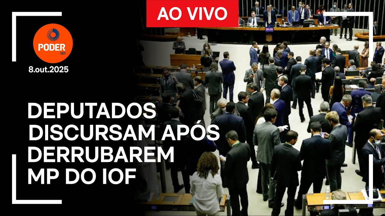 Ao vivo: deputados discursam após Câmara derrubar MP do IOF