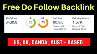 Free Dofollow Backlink From high DA PA Spam free website in Hindi