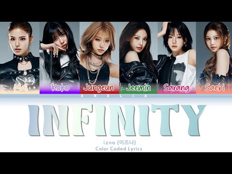 izna (이즈나) 'INFINITY' Color Coded Lyrics | Amelia