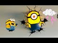 Minions fun minion toy light review kids