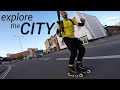 Explore the city  inline skating  rollerblading