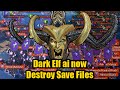 Dark elf ai now crash game cause lag destroy save file by spamming 100 black arks in campaign