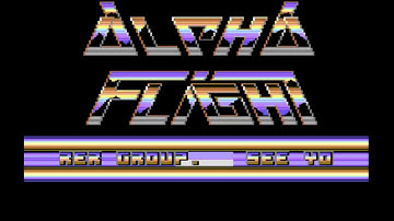 Alpha Flight Intro - Commodore 64 - C64 - Armalyte - Cracktro (PAL)