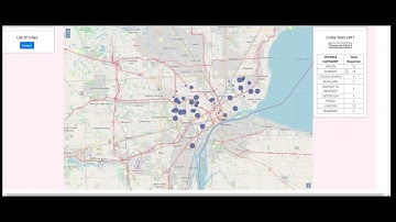 #openlayers #webgis GIS with openlayers part4. Add attribute table from GeoJSON