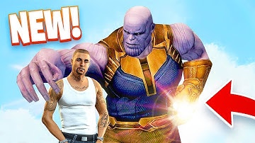 THANOS w/ INFINITY GAUNTLET!! (GTA 5 Mods)