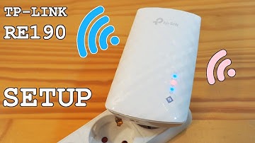 TP-Link RE190 Wi-Fi Extender • Unboxing, installation, configuration and test