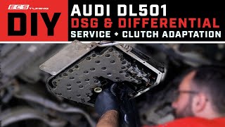 Audi DL501 S4/S5/S6/S7/RS5 DSG Service | Differential Service + VCDS Clutch Adaptation | DIY