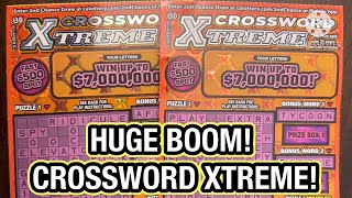 HUGE BOOM! CROSSWORD XTREME! CA Scratchers
