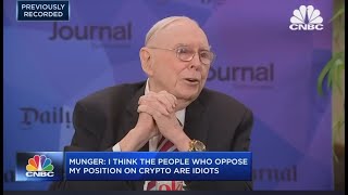 Charlie Munger and Warren Buffet support Bitcoin(GPT Style)