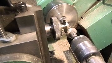 Cutting Verge escapement crown wheel