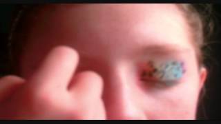 Eye Makeup Tutorial - Rainbow Zebra / Cheetah Print !!