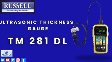 Ultrasonic Thickness Gauge TM 281DL