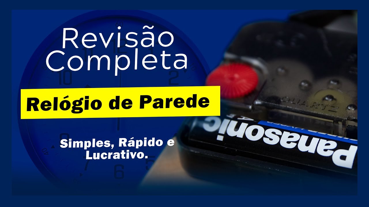 Como Consertar Relógio de Parede