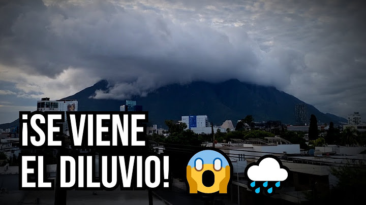 ¡MONTERREY EN ALERTA! Cerros cubiertos anuncian FUERTES LLUVIAS torrenciales en 🇲🇽MONTERREY 😨🌫️