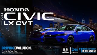 YOU HAVE NO ID - 2024 Honda Civic Sedan LX CVT at Paragon Honda