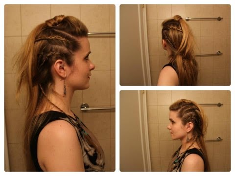 Hair Inspired by The Vikings, Lathgertha.