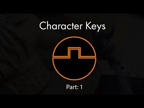 Character Keys for 3D Printing Part 1