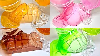 🥭🍑액괴+점토+수딩젤 파티 모음집🍫🍈 / 구질구질 액괴 / satisfying slime video / 파티시리즈 영상 중에 여러분의 최애는 무슨 영상인가요?!