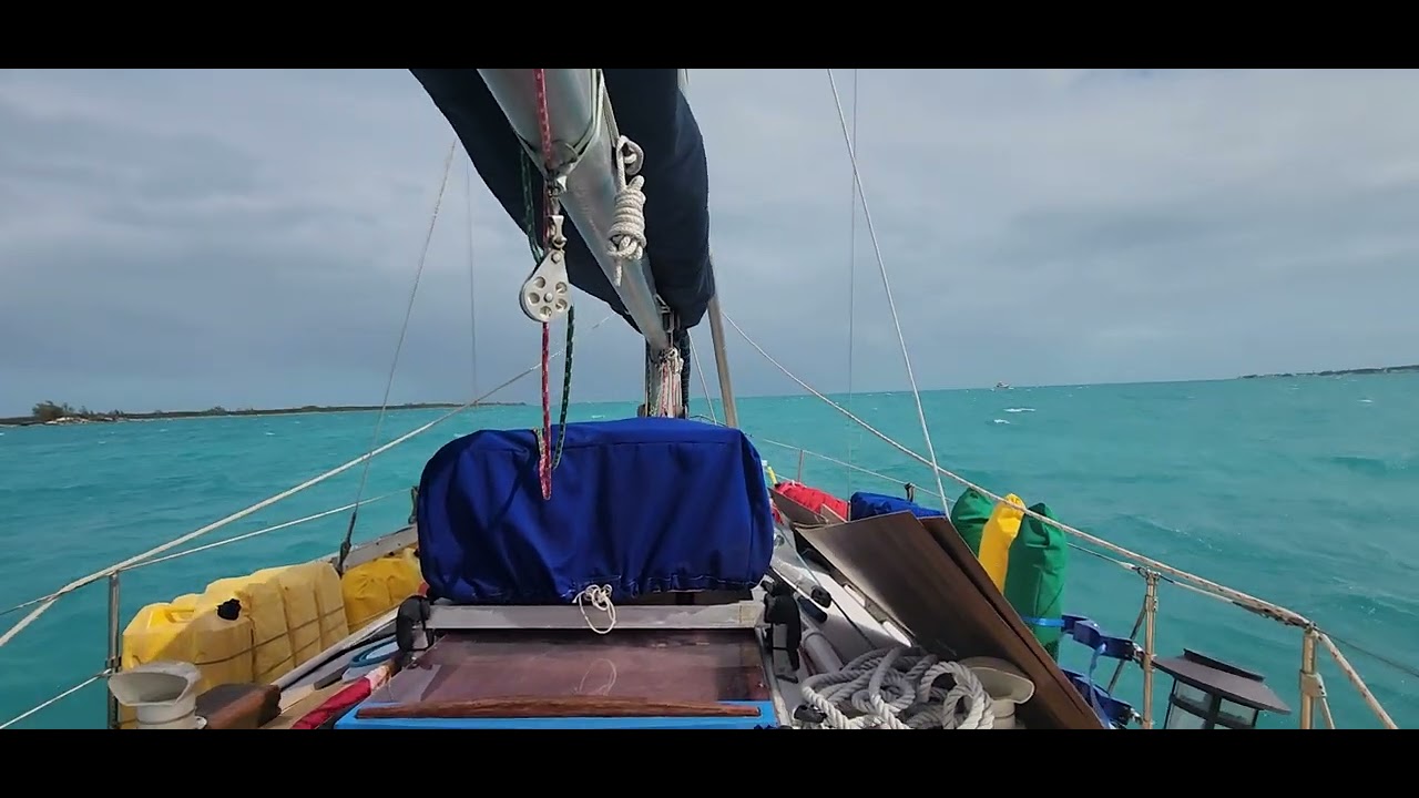 Exposed Anchorage in 20 kts sustained Winds not too bad 😀