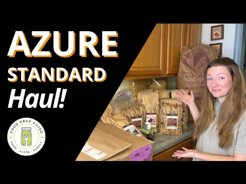 My AZURE STANDARD Haul + A NEW Place to Bulk Buy!