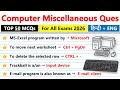 Computer Miscellaneous MCQs 2026 | High-Level | All Exams