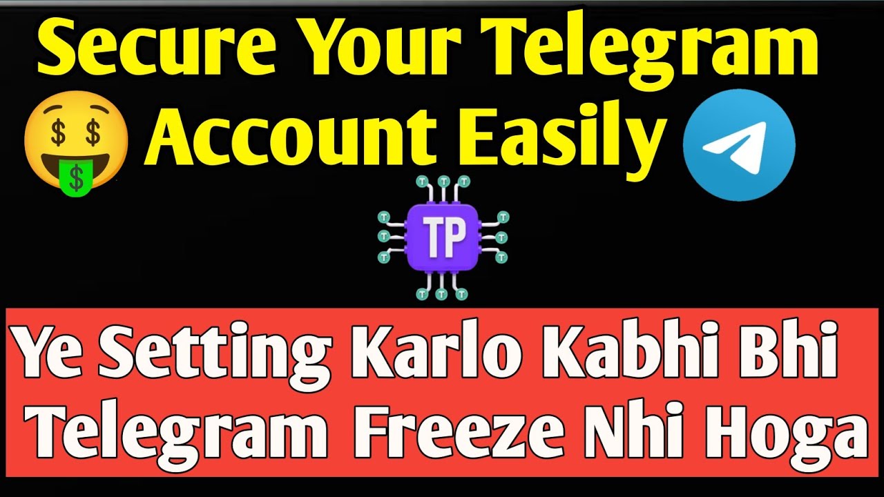 Protect Your Telegram Account | Ye Setting On Karlo Kabhi Bhi Aapka Account Freeze Nhi Hoga| 