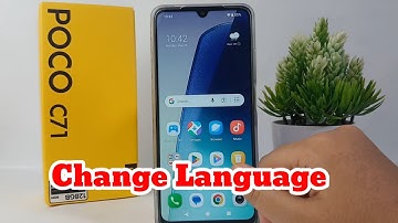 How To Change Language on Poco C71