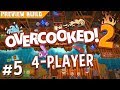 Overcooked 2 - #5 - RAPID BURRITOS!! (Preview Build Gameplay)
