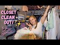 HUGE closet clean out! + listing items!!