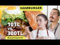 Şeflerimiz Yaptı: 10 Liralık Hamburger Tarifi vs. 300 Liralık Hamburger Tarifi #kaçaolsayersin