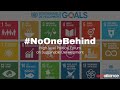 Noonebehind  act alliance and the sdgs